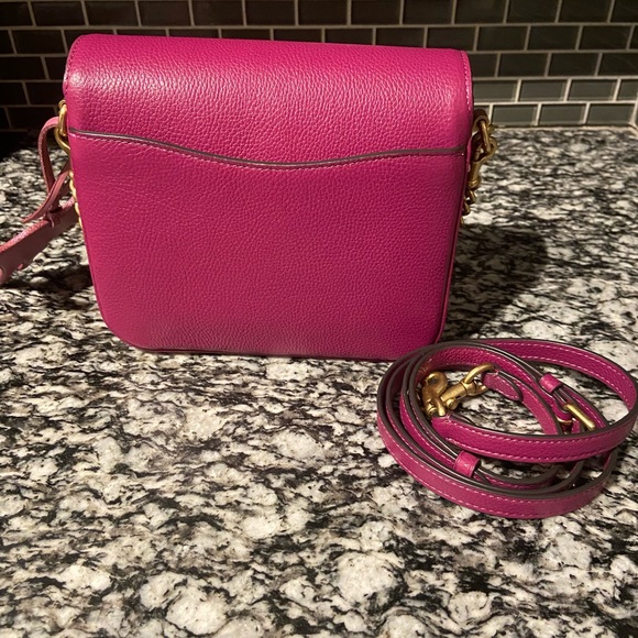 Coach Cassie 19 in Deep Plum - Picture 4 of 8